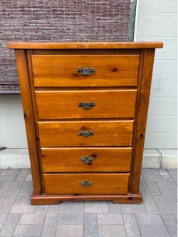 FREE wooden dresser chest - needs work