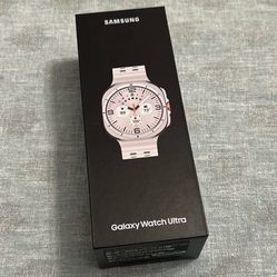 Unopened Samsung Galaxy Watch Ultra 47mm Titanium 2025 (White)