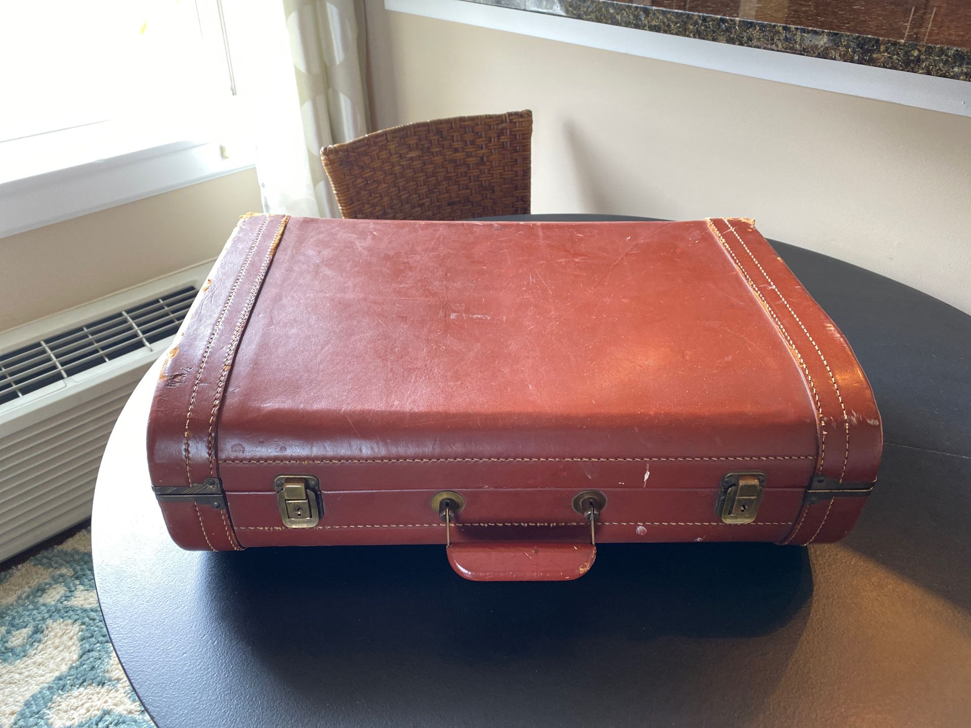 Antique suitcase