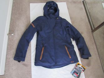 New Women's Large Blue Snowboard Ski Jacket, Oakley