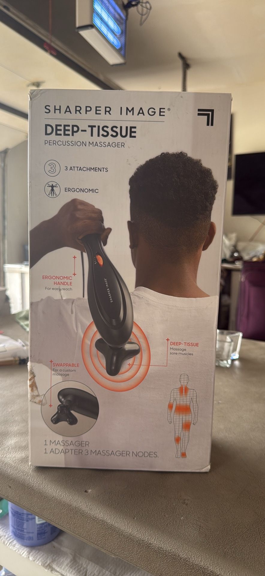 Sharper Image Deep Tissue Percussion Massager