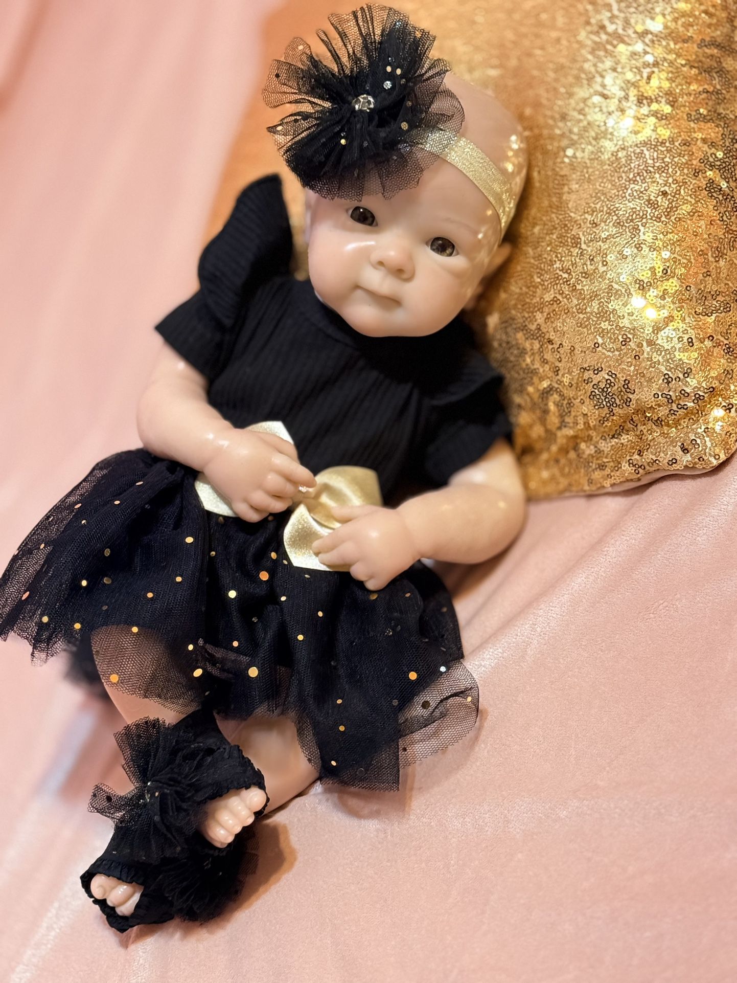 Full Silicone Body Baby Girl 18 Inch