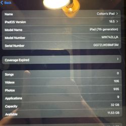 iPad 7th Generation WiFi Only 