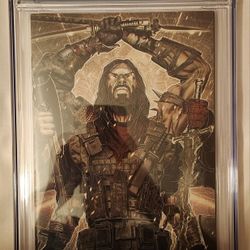 BRZRKR #1 PCB Hobby Edition Boom! Studios 2025 CGC 9.8 White Pages Giang Cover