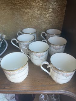Noritake China Barrymore Tea Cups $60