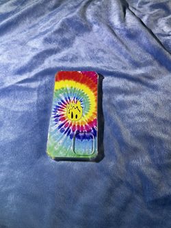 Rainbow Tie Dye Design Phone Case for iPhone 13 Pro Max.
