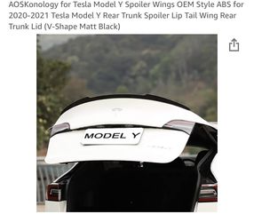 Model Y Rear Spoiler