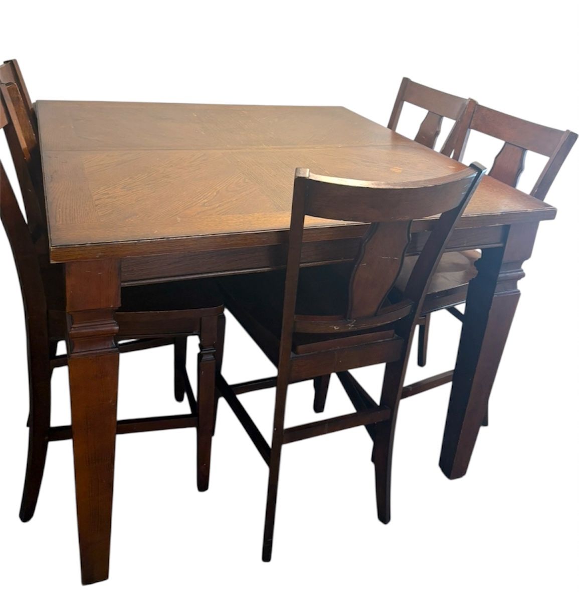 Solid Wood High Top Dining Set! 