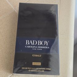 Carolina Herrera Bad Boy Cobalt Elixir Eau De Parfum Spray 3.4 oz