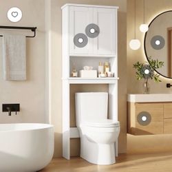 White over the John bath cabinet (J2466A) hn
