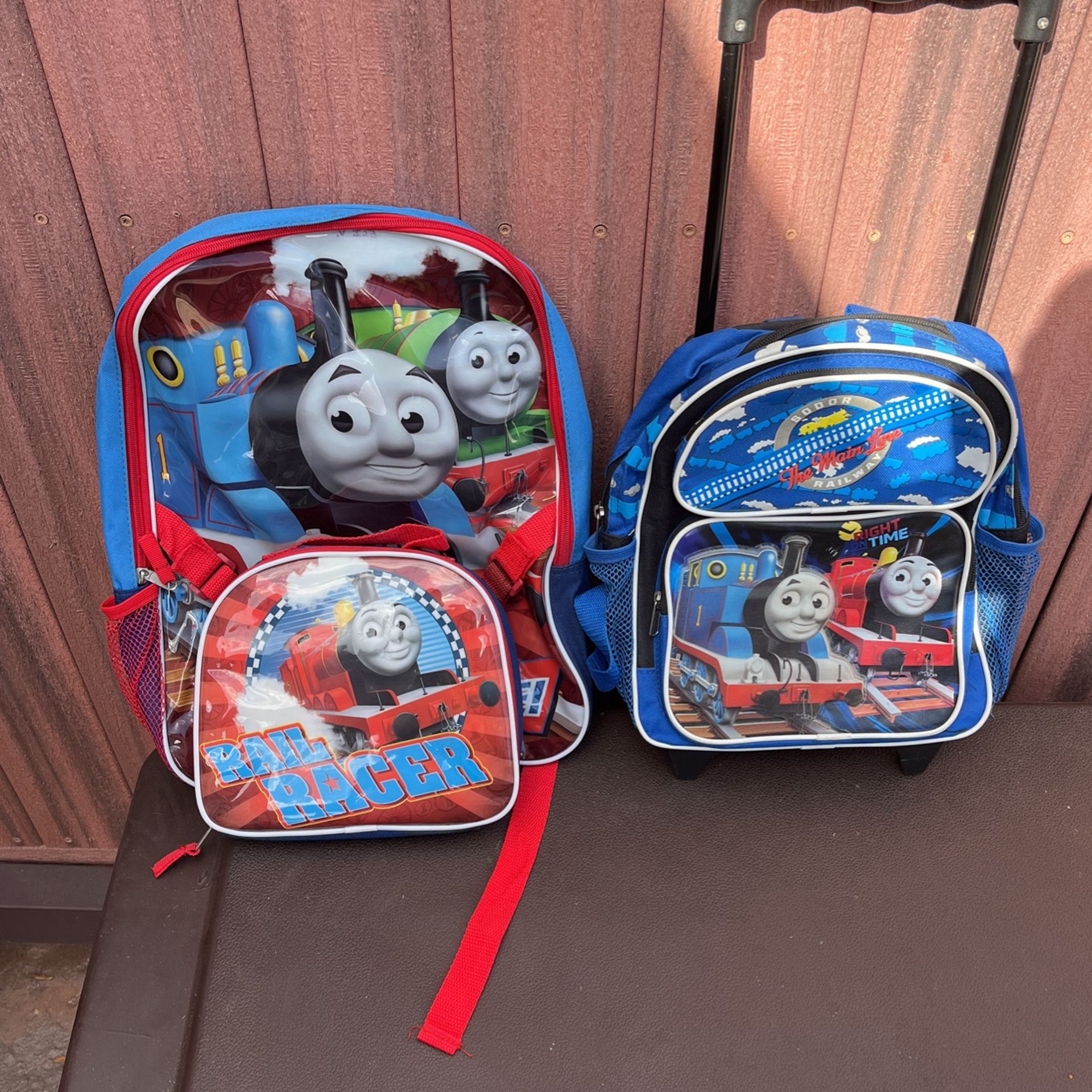 Back Packs With Lunch Tote