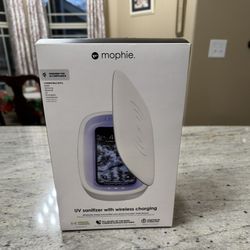 Mophie UV Sanitizer W/ Wireless Charging (White)