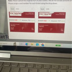 Wicked Tickets