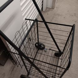 Folding Shopping Cart Metal 