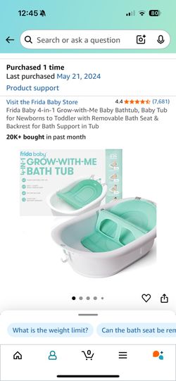 Frida Baby Bath Tub