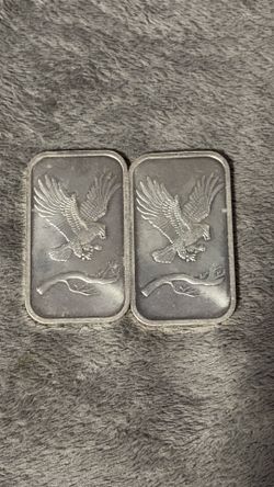 1oz Silver bars