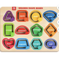 Wooden Shape Board