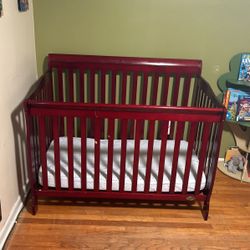 Crib And Mattress 