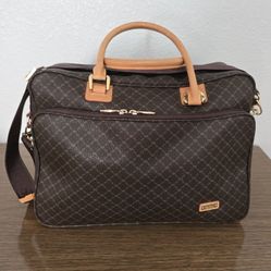 Rioni Ridgemont Travel Laptop Carrier Leather Bag