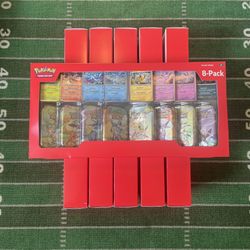 POKEMON TCG SCARLET AND VIOLET PRISMATIC EVOLUTIONS COSTCO 8-PACK MINI TINS