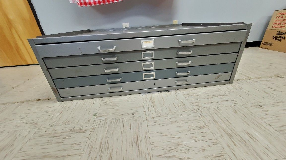 Large Flat File Cabinet 6 Drawer