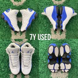 Air Jordan 13 White Hyper Royal 