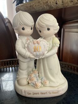 Precious Moments Couple - 10 Years
