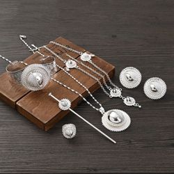 6 pc Indian jewellery set