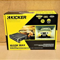 Kicker CX Series Power Amplifier 1600 Watts Subwoofer System 46CXA800.1T 🚨 Payment Options Available 🚨 No Credit Needed 🚨 