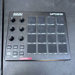 Used Akai Professional MPD218 MIDI Controller