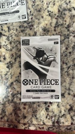 One piece winner pack 2025 volume 3