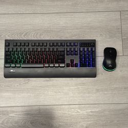 ✅ RGB Gaming Keyboard And Mouse Combo