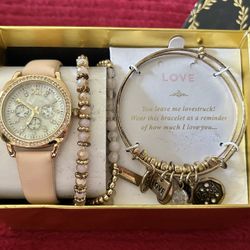 Watch & Bracelet Gift Set- Brand New. $10