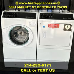 Speed Queen Front Load Washer and Dryer