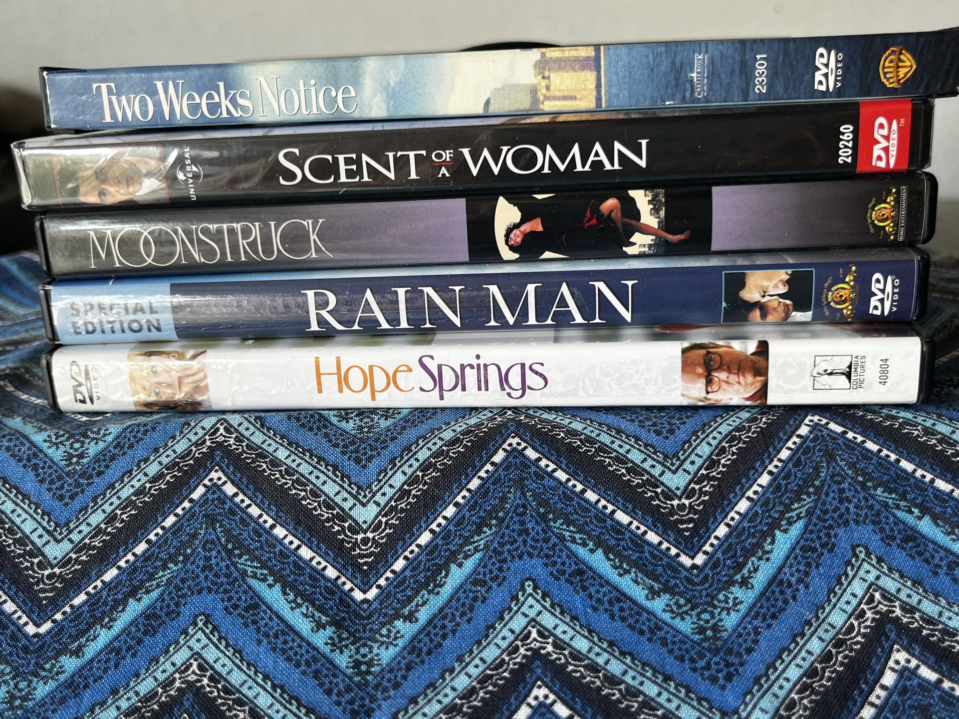 Pack Of 5 DVD Movies