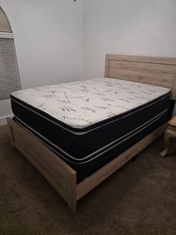 Twin box spring and mattress