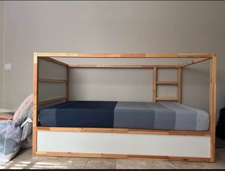 IKEA Kura twin bed with mattress