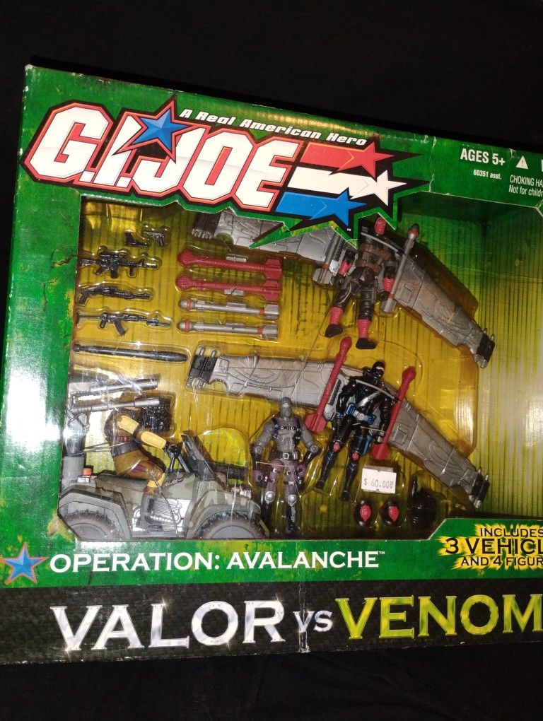 New G.I.Joe Venom And Valor: Operation Avalanche (READ DESCRIPTION B4 MESSAGING)
