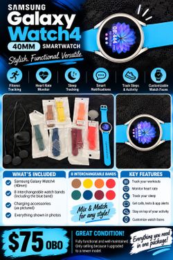Samsung Galaxy Watch4 40mm Smartwatch