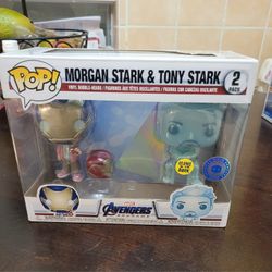 Funko Pop Morgan Stark & Tony Stark 