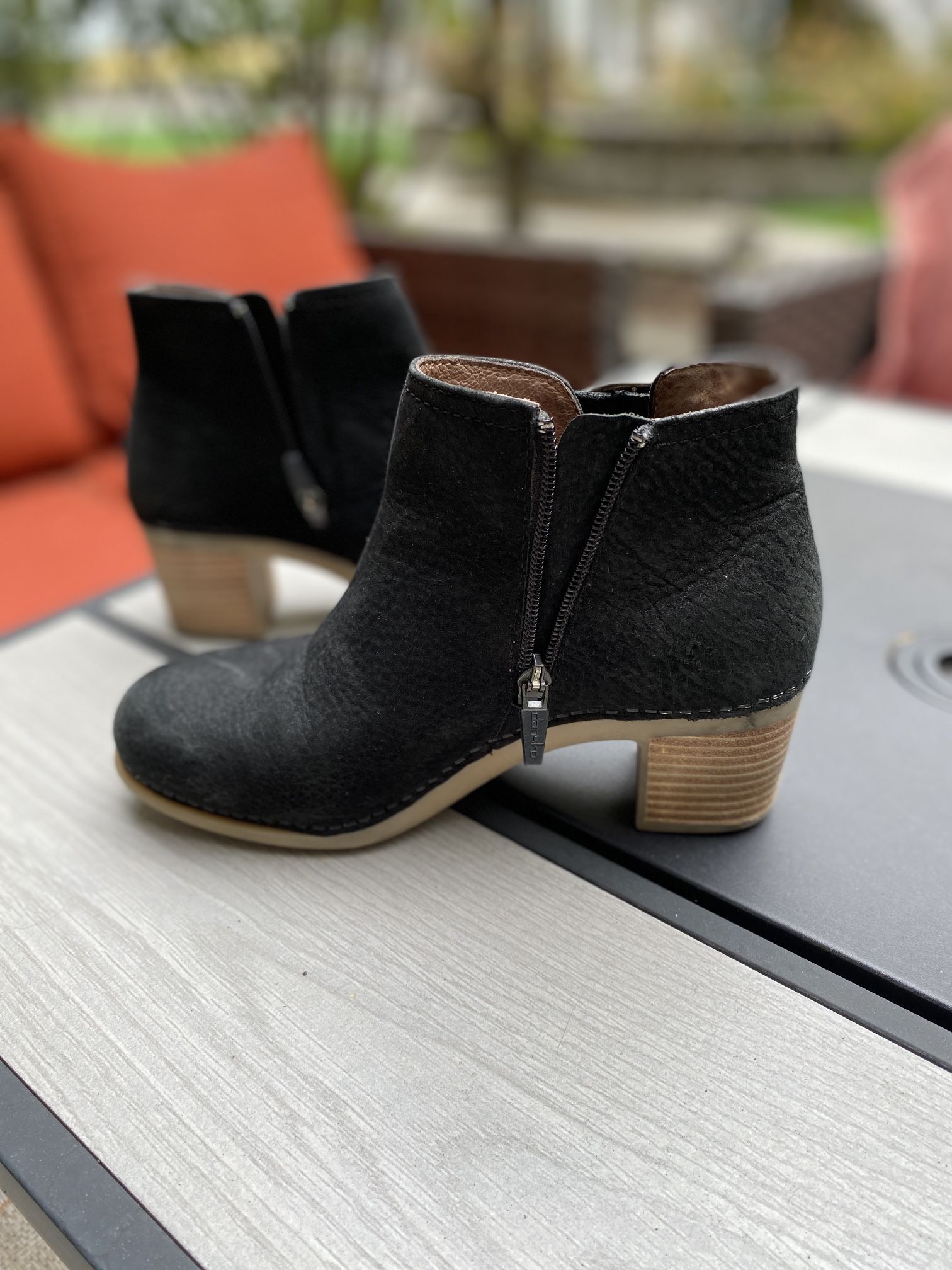Dansko Black Ankle Boots