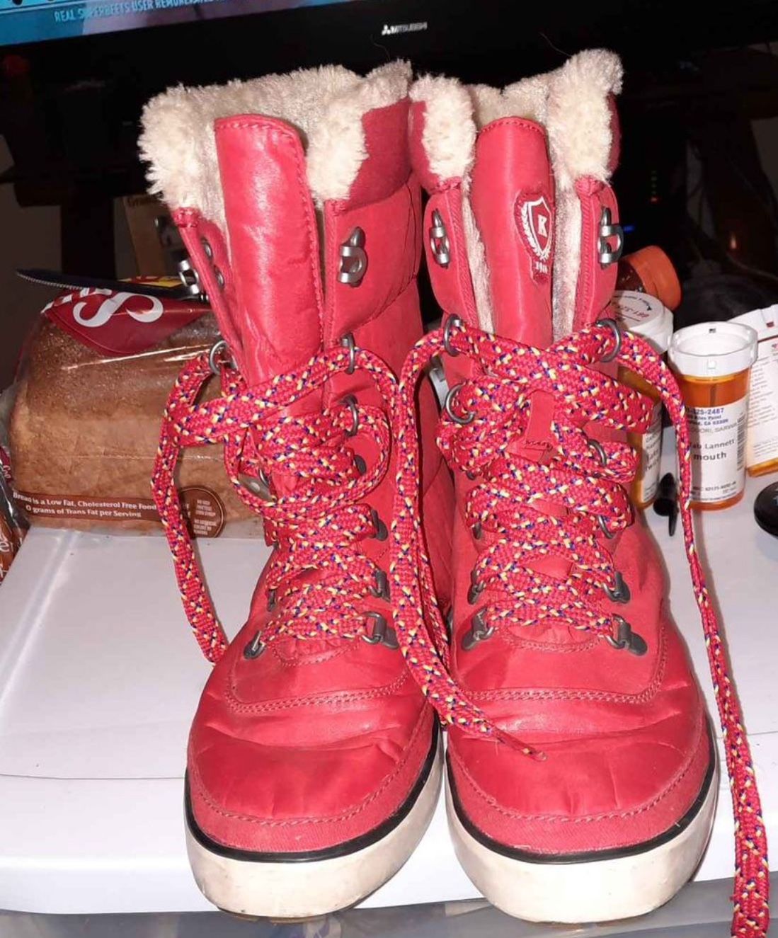 Kids Keds Original Snow Boots Size 5