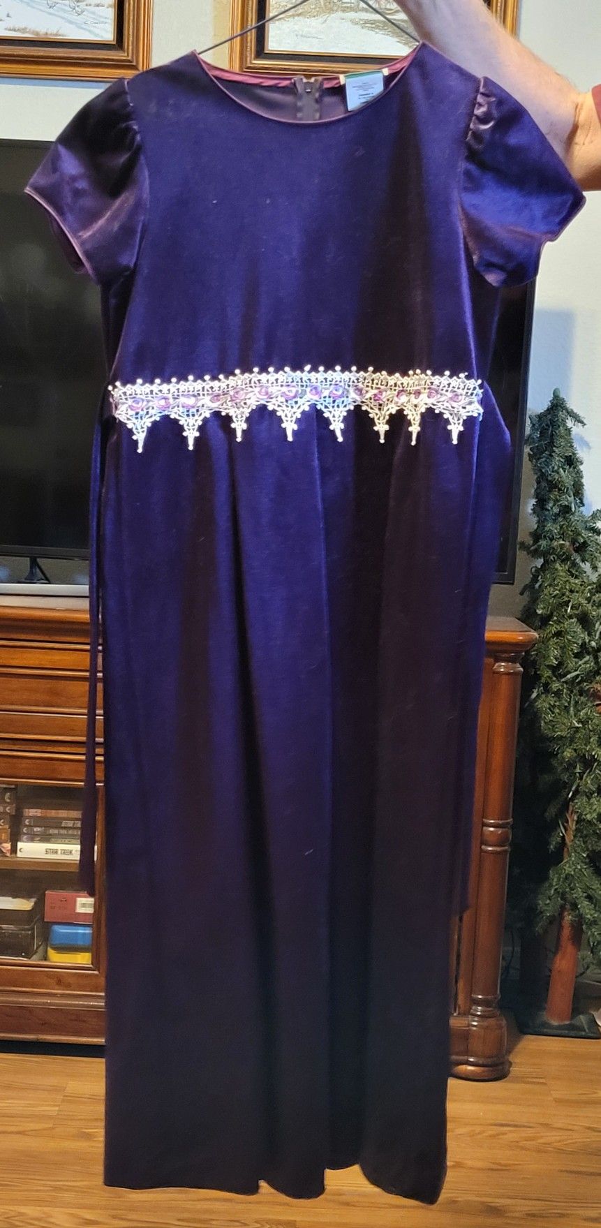 Purple Holiday Dress