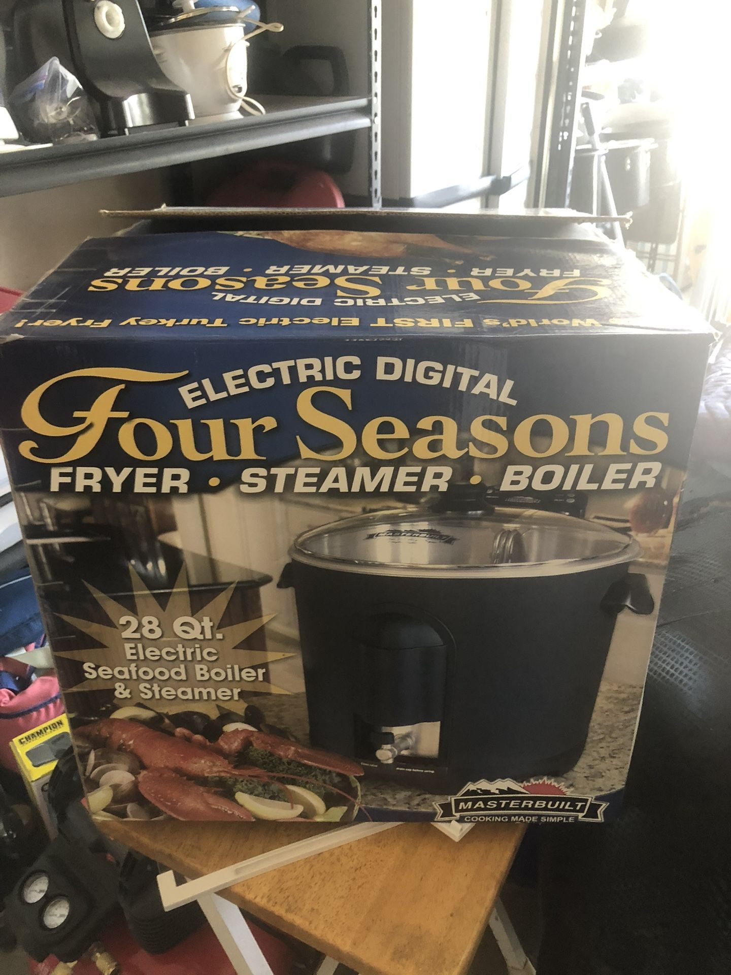 Four Seasons Fryer Steamer Boiler 