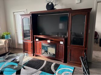 TV surround shelves