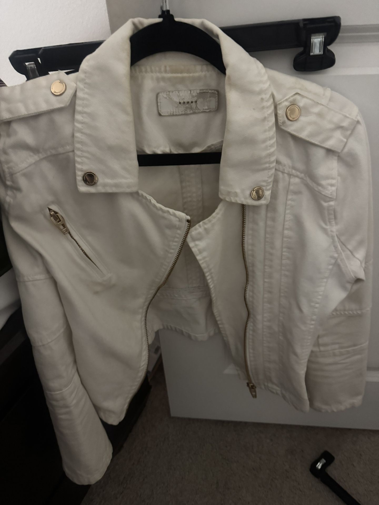 Stylish Cream Women's Jacket