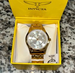 Invicta Mens Watch- Gold