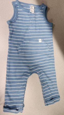 Carter's Baby Striped Pant Romper Size 9 months