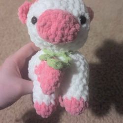 Strawberry Cow Crochet