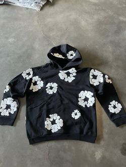 Black Denim Tear Hoodie